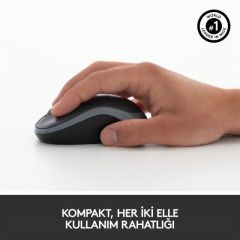 LOGITECH MK270 KABLOSUZ USB ALICILI TÜRKÇE Q KLAVYE & MOUSE SETİ-SİYAH 920-004525
