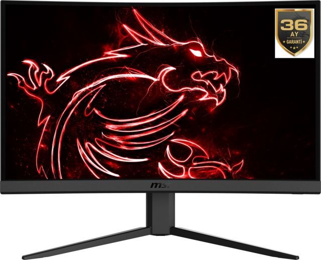 MSI 23.6 OPTIX G24C4 CURVED 1500R VA 1920X1080 (FHD) 16:9 144HZ 1MS FREESYNC GAMING MONITOR