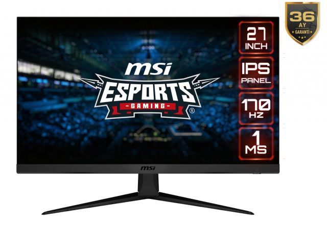MSI 27 G2712 FLAT IPS 1920X1080 (FHD) 16:9 170HZ 1MS FREESYNC GAMING MONITOR