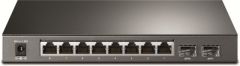 TP-LINK TL-SG2210P 10 PORT GBIT MASAÜSTÜ PoE SMART SWITCH + 2 SFP SLOT