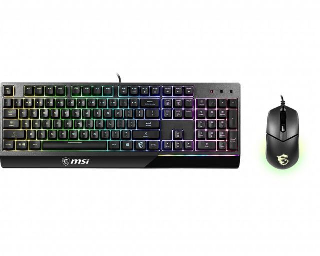 MSI GG VIGOR GK30 COMBO TR GAMING KEYBOARD VE CLUTCH GM11 GAMING MOUSE